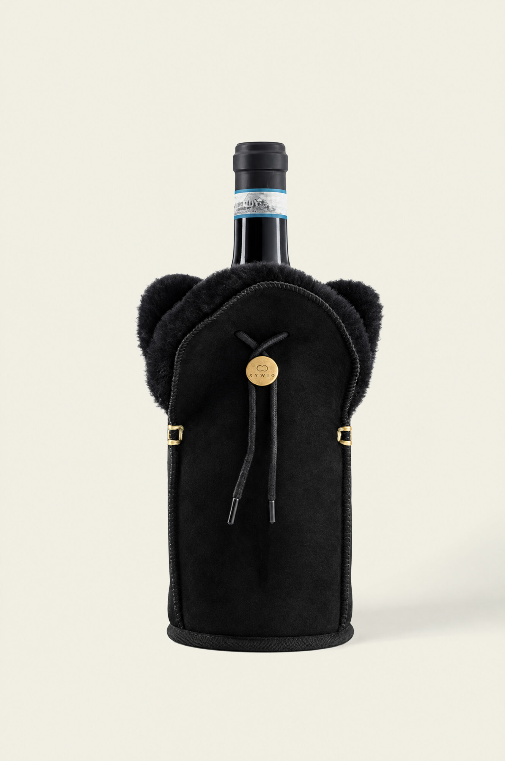 Merchado_Kywie_Wijnkoeler Suede_Black